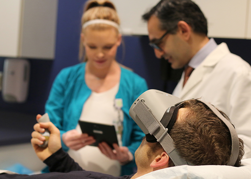 Virtual Reality at Mon Health Medical Center